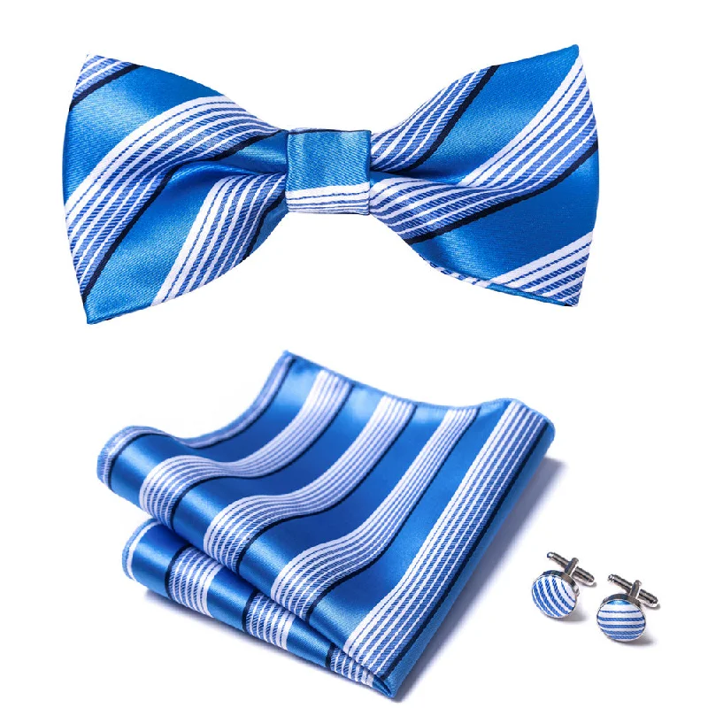 Men's Blue Accessory Set