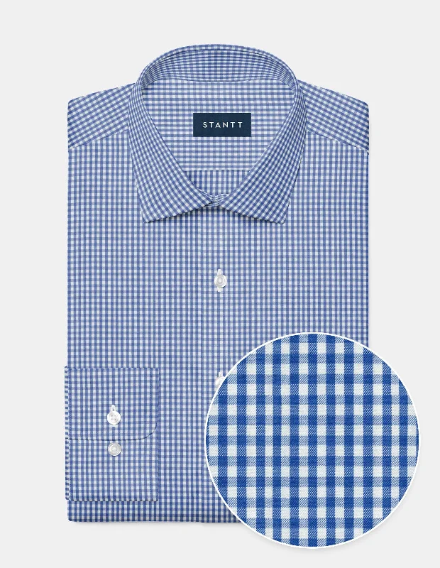 Fine Mini Gingham - Royal Blue