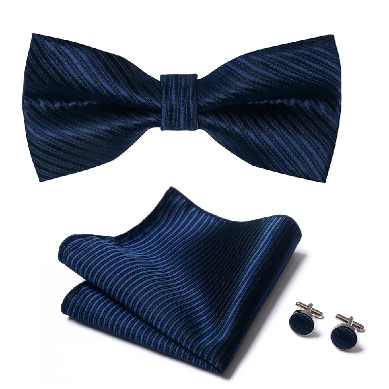 Men's Blue Accessory Set