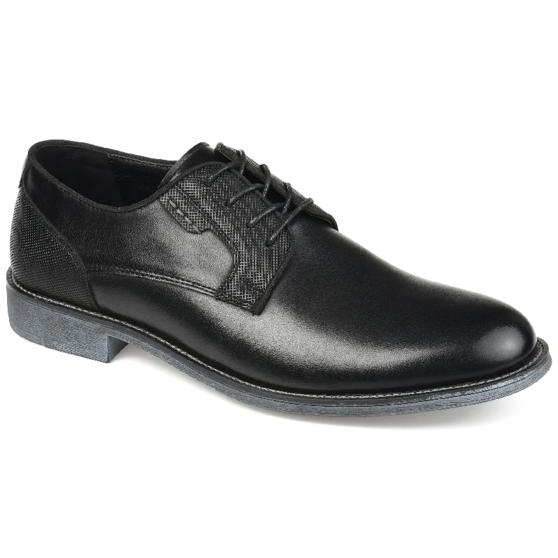 Vance Co. Alston Textured Plain Toe Derby