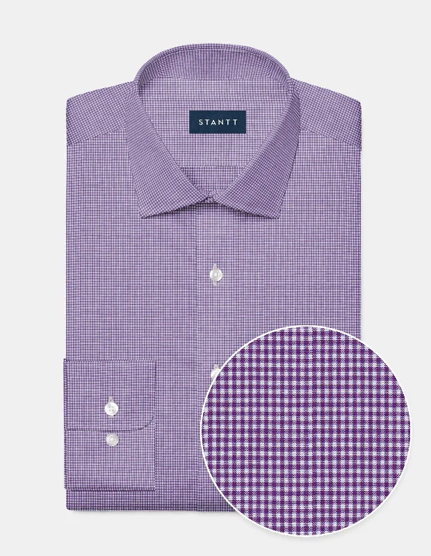 Mini Gingham - Purple