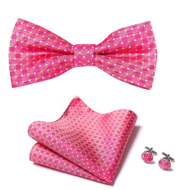 Men's Pink Accessory Set