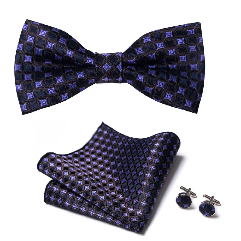 Men's Purple Accessory Set