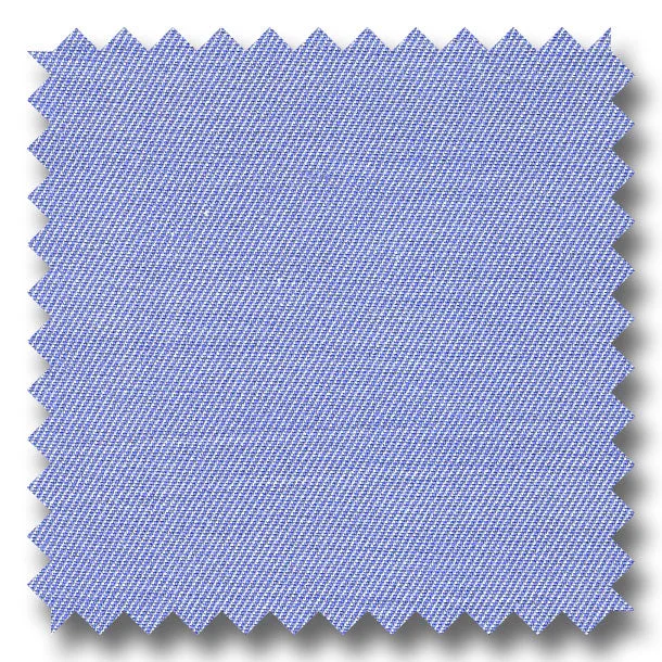 Blue Mini Twill 2Ply Broadcloth - Custom Dress Shirt