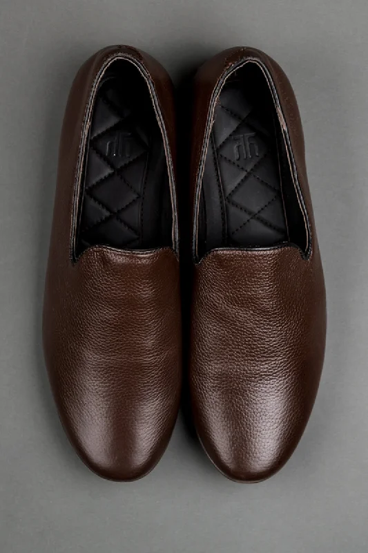 Classic Chocolate Leather Shoes