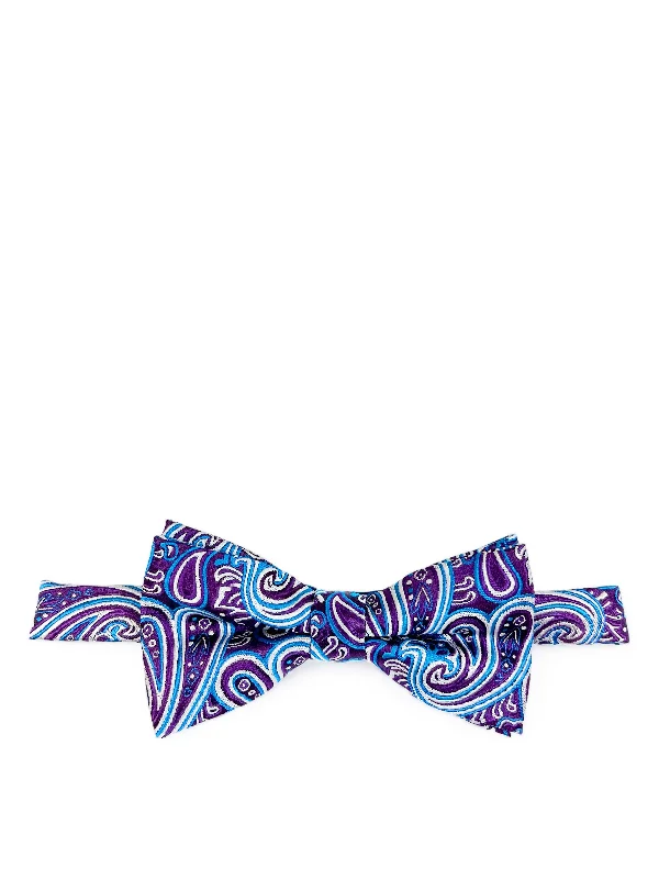 Deep Purple Extraordinary Paisley Bow Tie