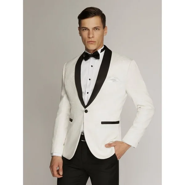 Varce Italia White Dinner Jacket