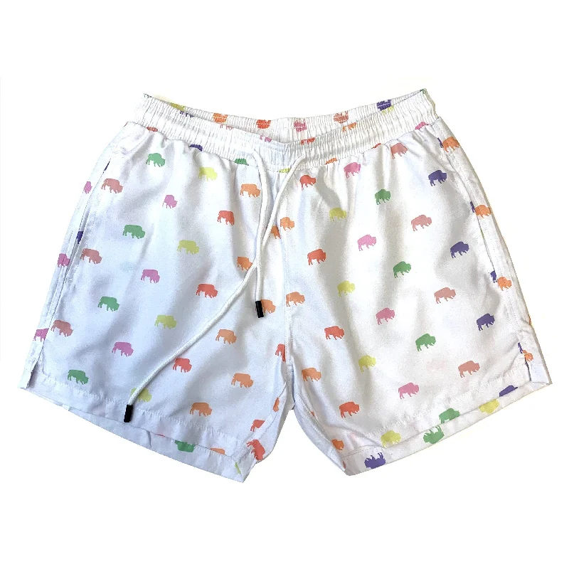 Men's BFLO Rainbow Pastel Trunks