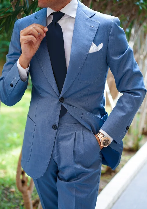 Amalfi Light Blue Suit