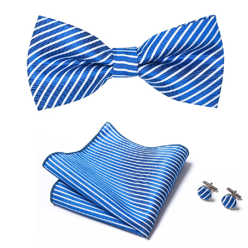 Men's Blue Accessory Set