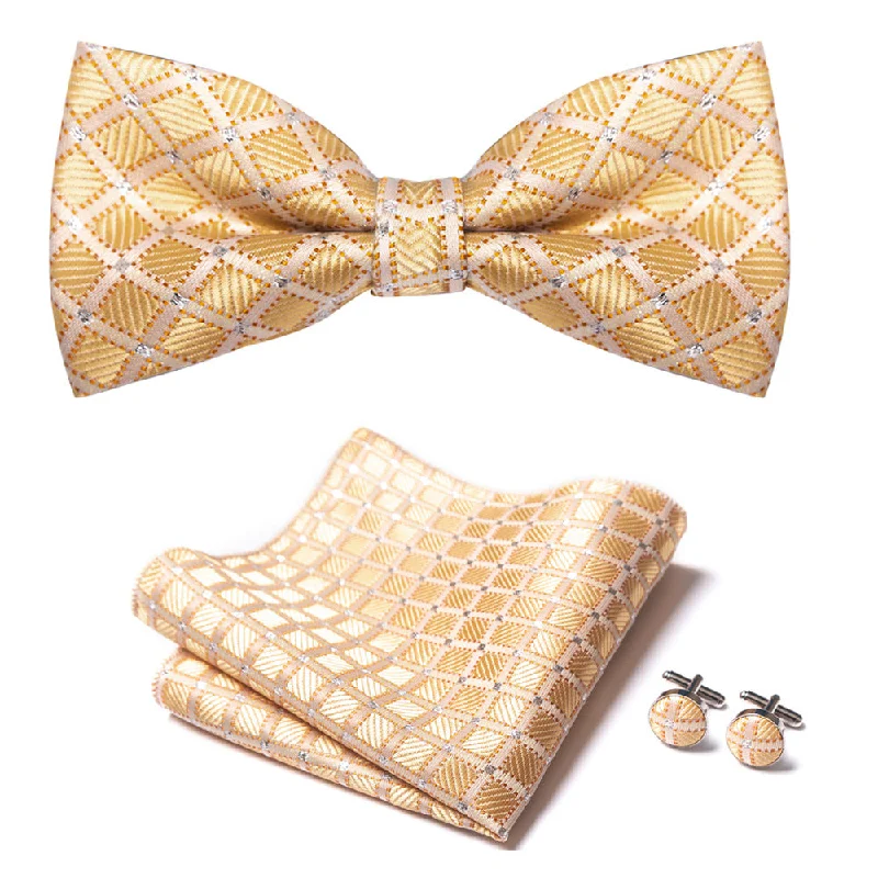 Men's Champagne Accessory Set