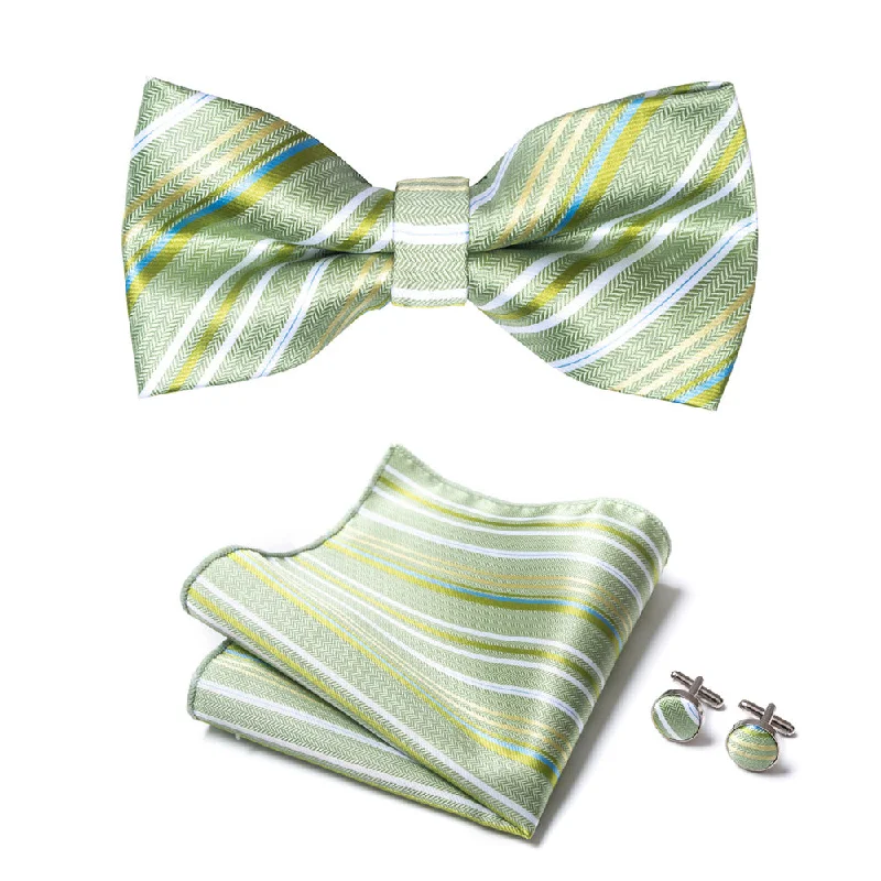 Men's Green Accessory Set