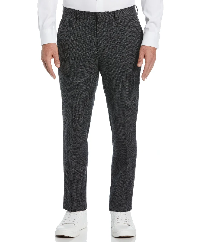 Slim Fit Houndstooth Suit Pant