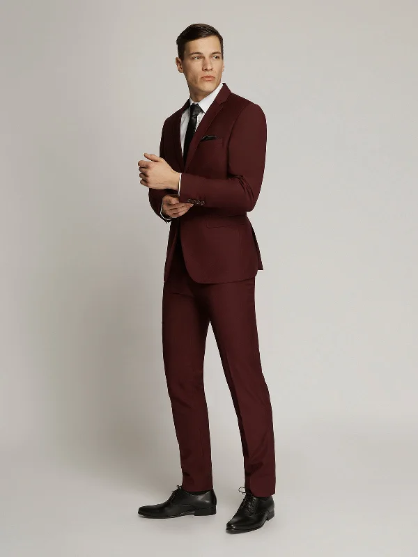 Boulvandre Burgundy Suit