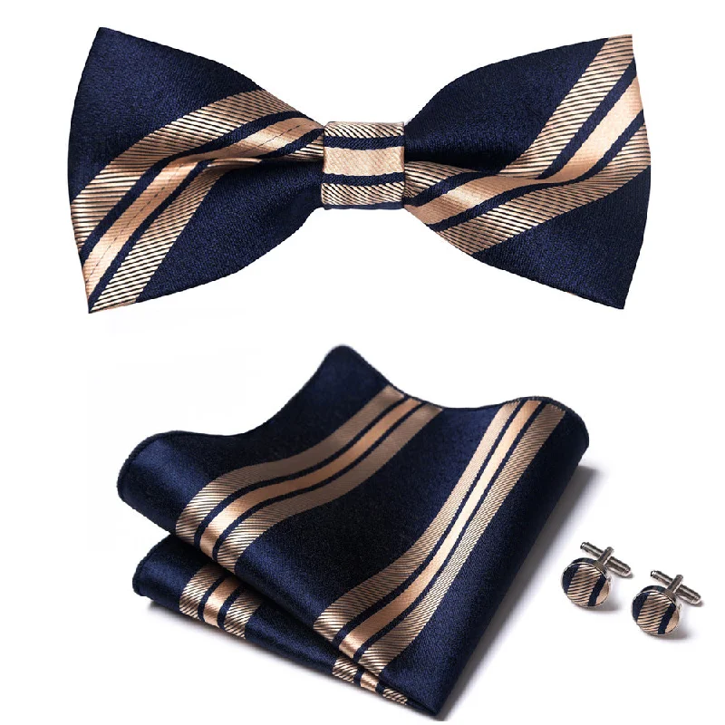 Men's Navy Accessory Set