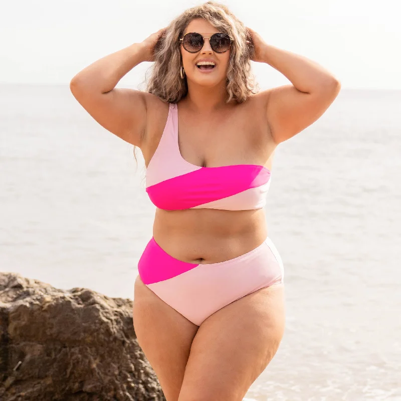 Love On The Horizon Swim Bottom, Pink