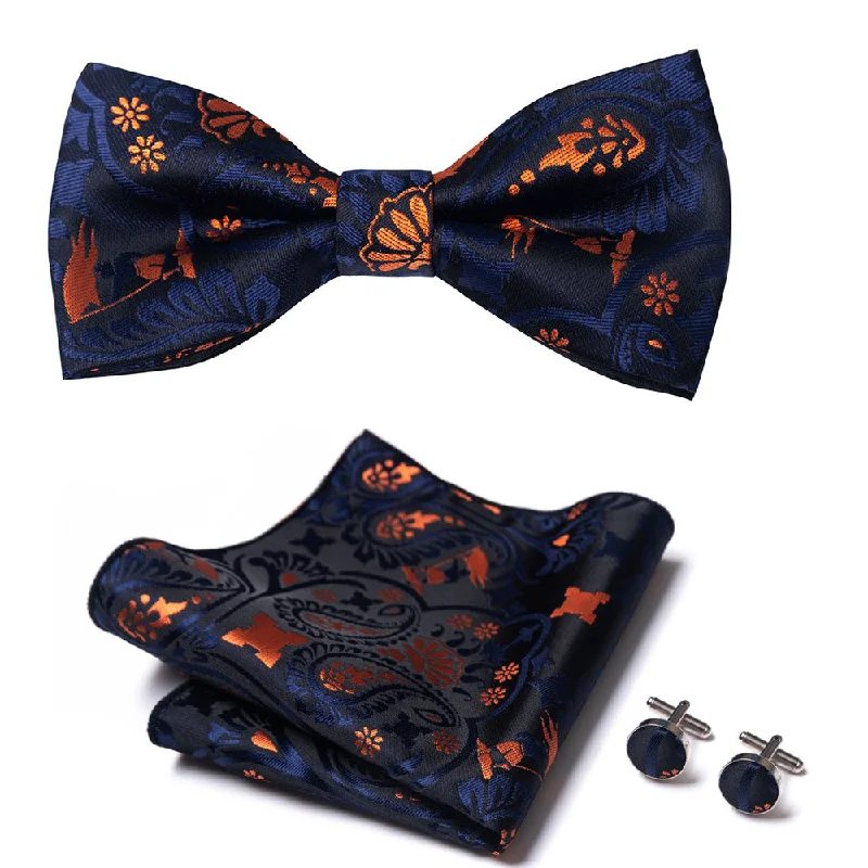 Men's Navy Accessory Set