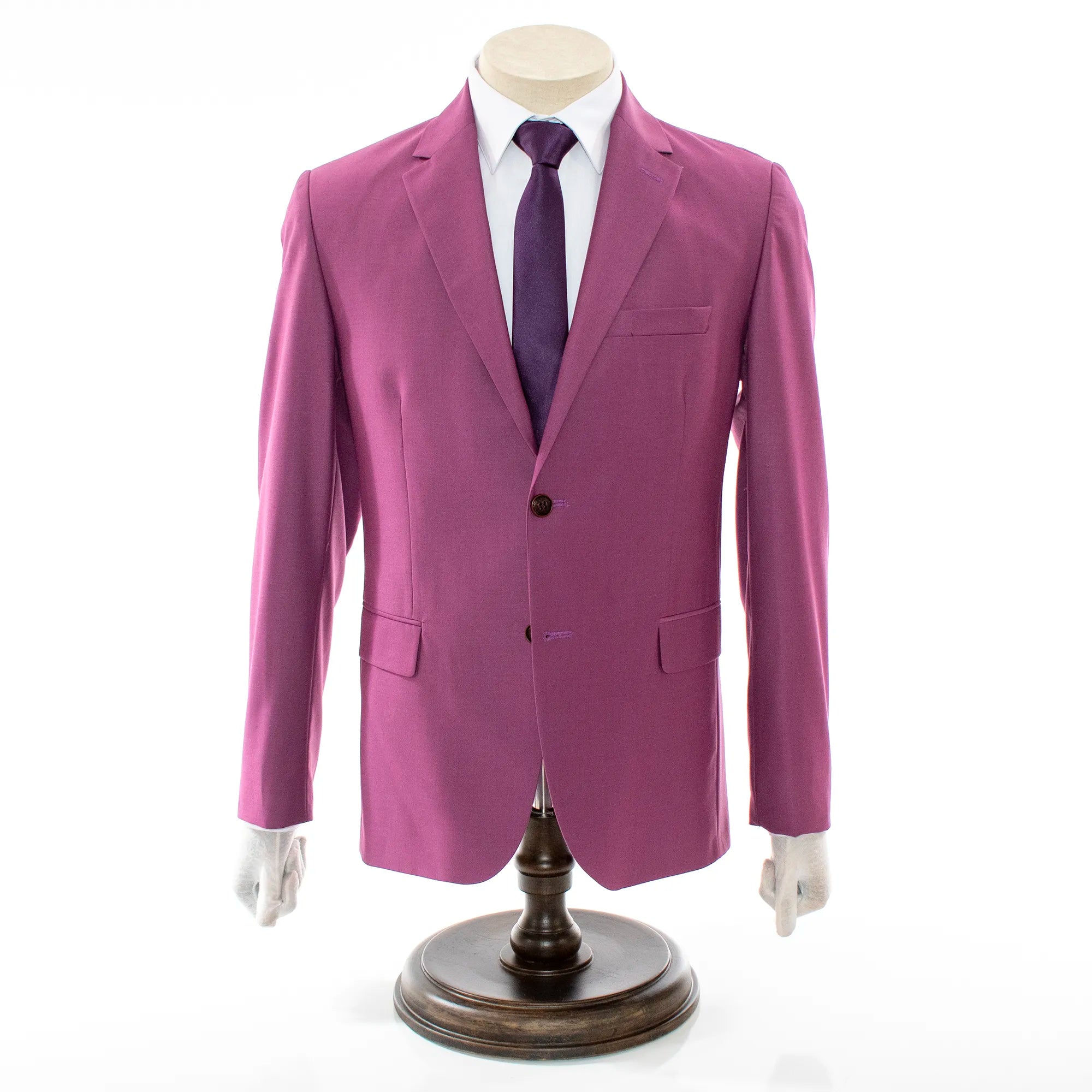 Plum 2-Piece Slim-Fit Suit