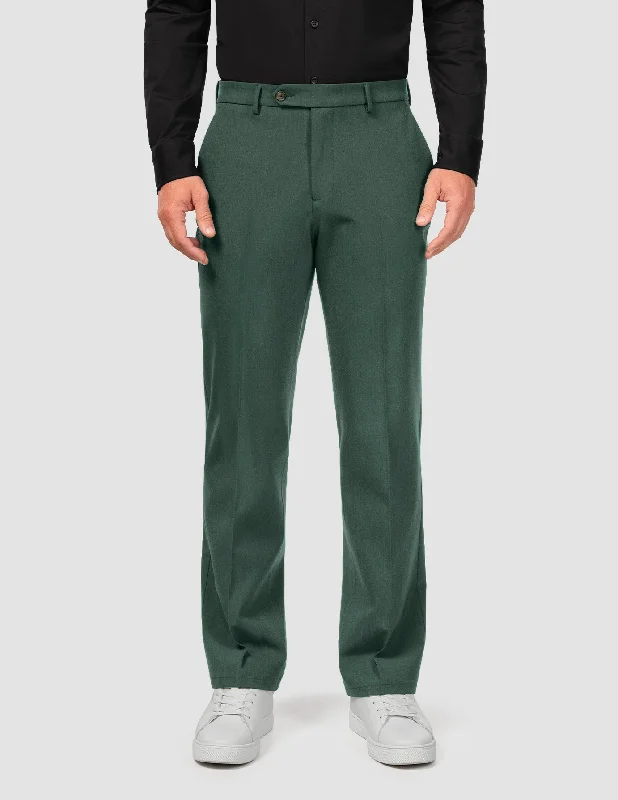 Essential Suit Pants Relaxed Fit Pine Green