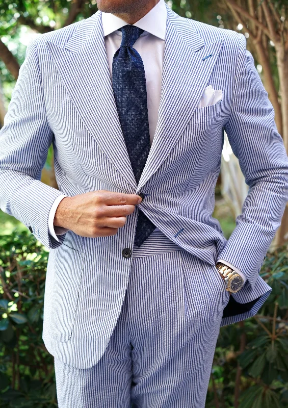 Riva Seersucker Suit