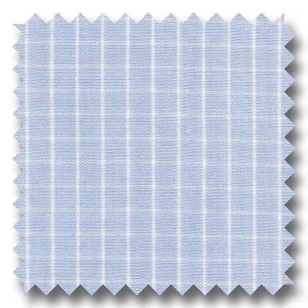 Light Blue Check 2Ply Broadcloth - Custom Dress Shirt