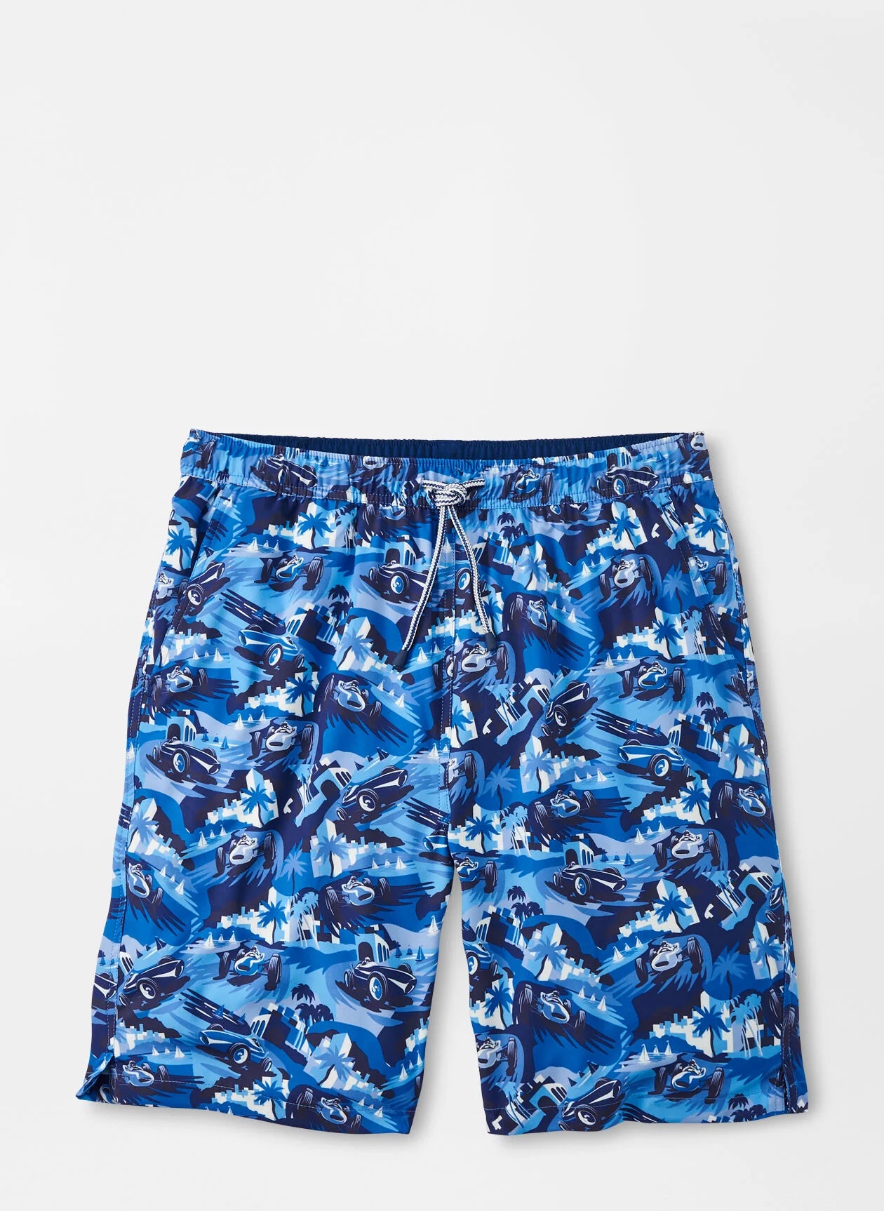 MONACO MADNESS SWIM TRUNK - ATLANTIC BLUE