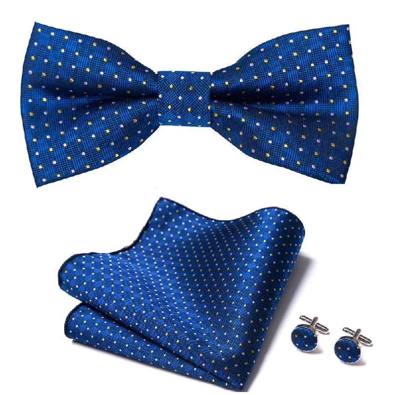 Men's Blue Accessory Set