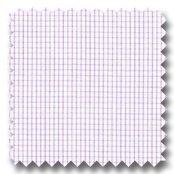 Lavender Check 2Ply Broadcloth - Custom Dress Shirt