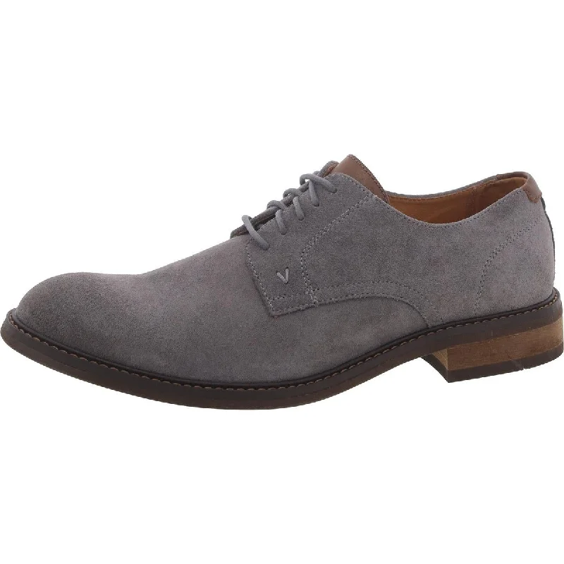 Graham Mens Leather Lace-Up Oxfords