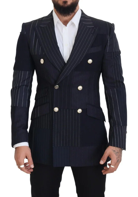 Dolce & Gabbana  Double Breasted Slim Fit Men's Blazer