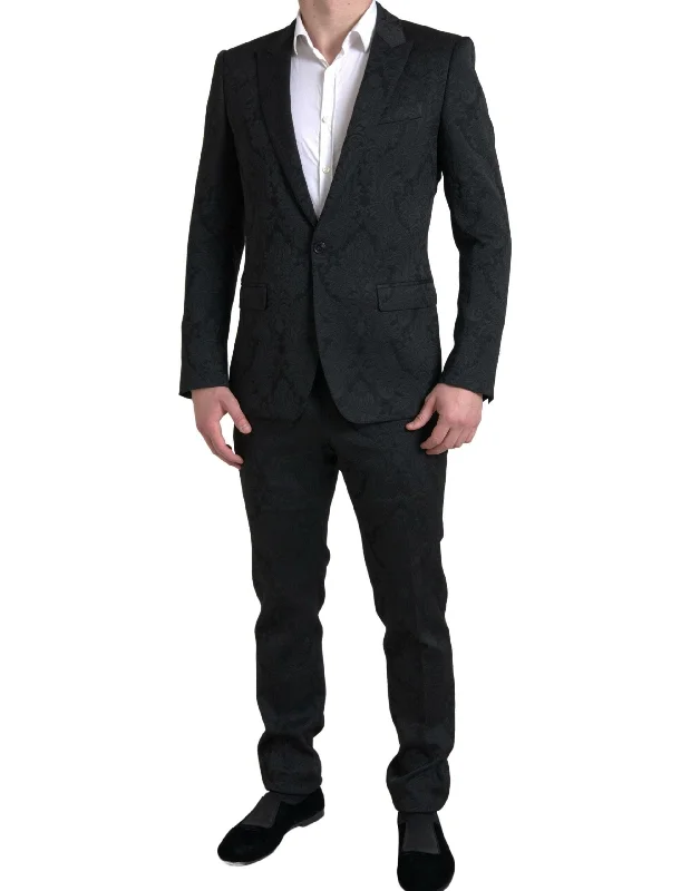 Dolce & Gabbana Elegant Slim Fit  Martini Men's Suit