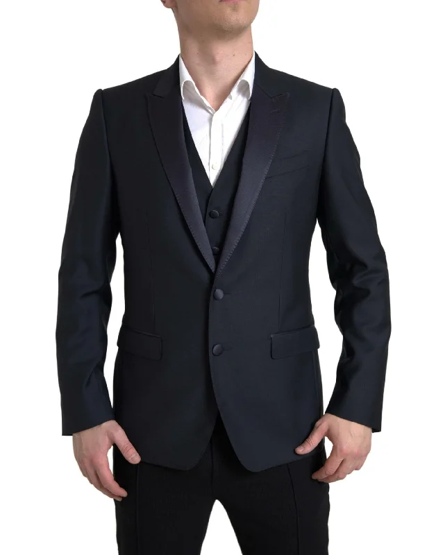 Dolce & Gabbana Elegant Slim Fit Two-Piece Martini Men's Suit