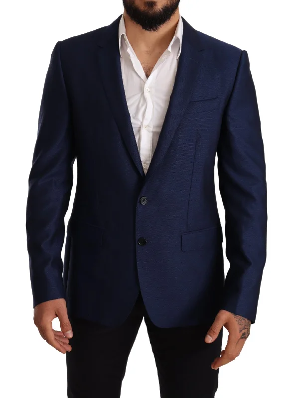 Dolce & Gabbana Elegant  Virgin Wool Martini Men's Blazer