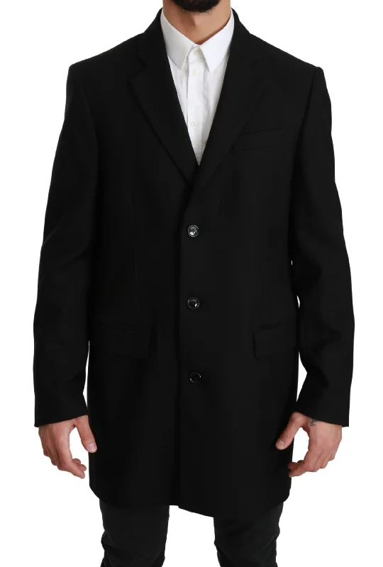 Dolce & Gabbana Elegant  Wool Formal Men's Blazer