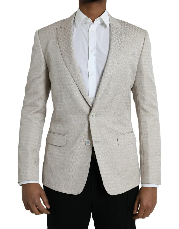 Dolce & Gabbana  MARTINI Single Breasted Coat Men's Blazer