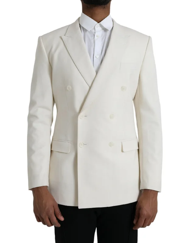 Dolce & Gabbana  Wool MARTINI Double Breasted Men's Blazer