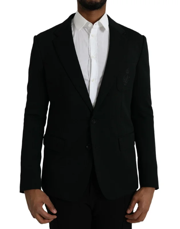 Dolce & Gabbana  Wool Notch Single Breasted Coat Men's Blazer