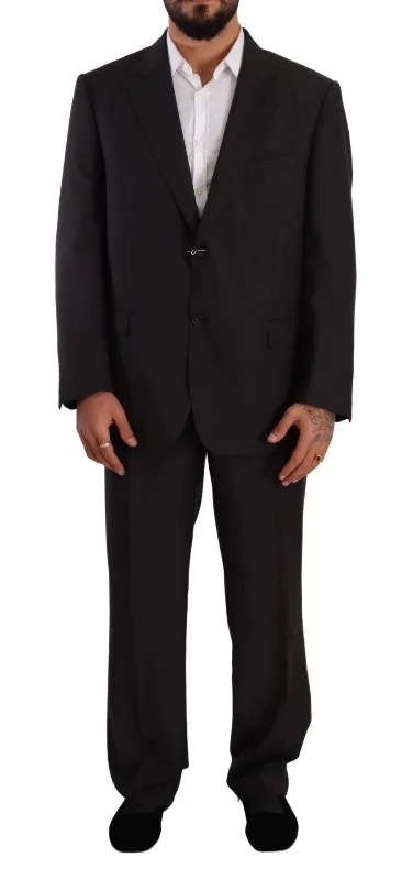 Domenico Tagliente  Polyester Single Breasted Formal Men's Suit