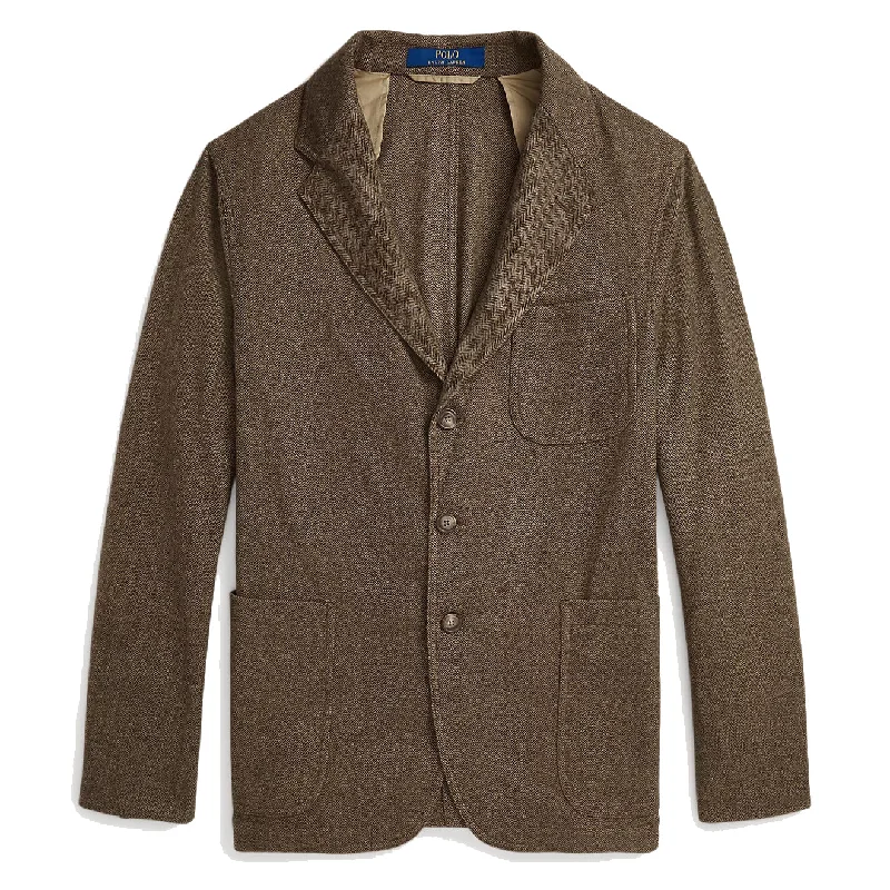 Polo Ralph Lauren Modern Herringbone Blazer Brown/Tan