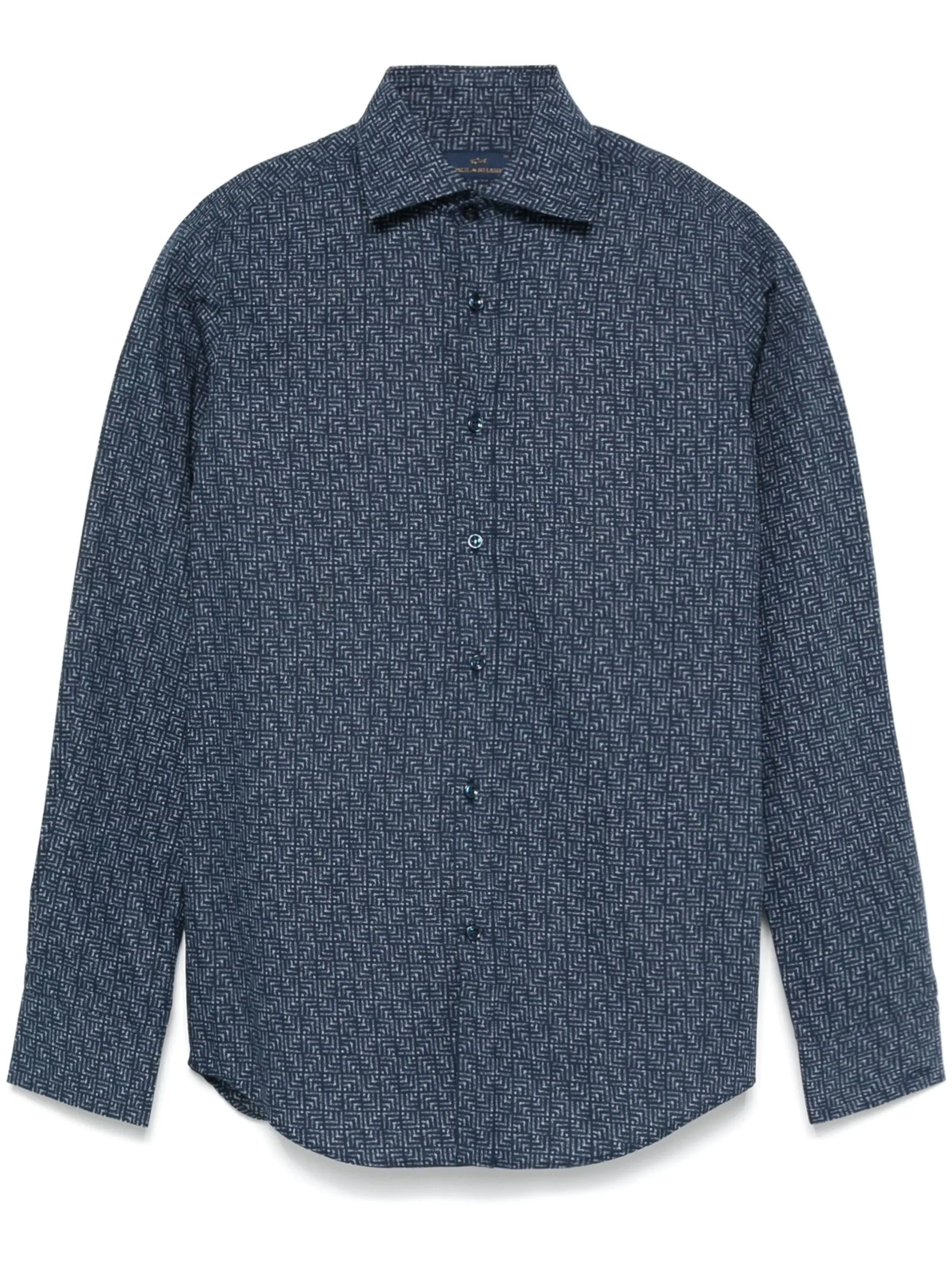 Cotton Poplin Printed Shirt 14313114CF