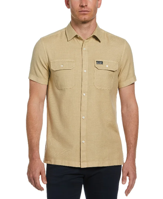 Cotton Slub Twill Shirt